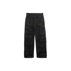 Super Destroyed Baggy-Hose «Black» 745248TBP471363