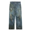 Super Destroyed Baggy-Hose «Light Blue» 745248TNW014012