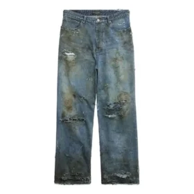 Super Destroyed Baggy-Hose «Light Blue» 745248TNW014012
