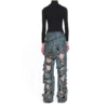 Super Destroyed Baggy-Hose «Light Blue» 745248TNW014012