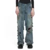 Super Destroyed Baggy-Hose «Light Blue» 745248TNW014012