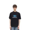 Surfer-T-Shirt «Black Blue» 764235TPVU61165