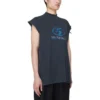 Surfer-T-Shirt ohne Ärmel «Black Blue» 767844TPVM31412