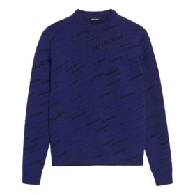 Sweatshirt mit diagonalem Logo «Blue» 583080T15244160