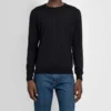 Sweatshirt mit Interlock-Aufdruck «Black Blue» 583117T14391710