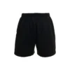 Sweatshorts mit Logo, gebürstet «Washed Black» 676137TMVA39034