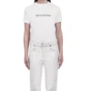 Symbolic Slim Fit Kurzarm-Hoodie Weiss 612964TIV509040