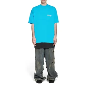 T-Shirt für die Political Campaign, weite Passform «Blue Sky» 641675TNVG54760