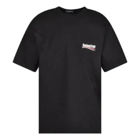T-Shirt für die Political Campaign, weite Passform «Schwarz» 641675TKVJ11070