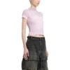 T-Shirt im Gothic-Stil, geschrumpft «Light Pink» 788246TQVJ55708