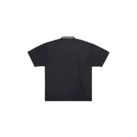 T-Shirt in mittlerer Passform «Black Faded» 739784TOVF49034