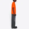 T-Shirt in weiter Passform «Fluo Orange» 641675TKVE87073