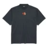 T-Shirt mit Balenciaga-Aufdruck am Rücken «Schwarz» 764235TSVG28737