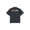 T-Shirt mit Balenciaga-Aufdruck am Rücken «Schwarz» 764235TSVG28737