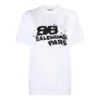 T-Shirt mit handgezeichnetem BB Icon, mittlere Passform «Weiss» 612965TNVN49040