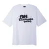 T-Shirt mit handgezeichnetem BB Icon, mittlere Passform «Weiss Schwarz» 612966TNVN49040