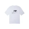 T-Shirt mit handgezeichnetem BB Icon, mittlere Passform «Weiss Schwarz» 612966TNVN49040