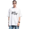 T-Shirt mit handgezeichnetem BB Icon, mittlere Passform «Weiss Schwarz» 612966TNVN49040