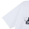 T-Shirt mit handgezeichnetem BB Icon, mittlere Passform «Weiss Schwarz» 612966TNVN49040