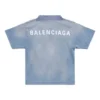 T-Shirt mit Rückenaufdruck «Blue White» 681864TPVK14313