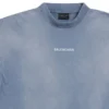 T-Shirt mit Rückenausschnitt, Medium Fit «Blue White» 764235TPVK14313