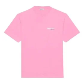 T-Shirt mit Rundhalsausschnitt und Political Campaign Logo, rosa/rot 641655TJVF75713