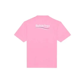 T-Shirt mit Rundhalsausschnitt und Political Campaign Logo, rosa/rot 641655TJVF75713