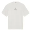 T-Shirt mit Rundhalsausschnitt und Sponsorenlogo, weiss 612965TJVD99054