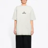 T-Shirt mit Rundhalsausschnitt und Sponsorenlogo, weiss 612965TJVD99054