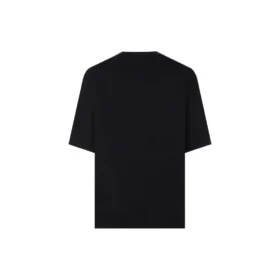 T-Shirt mit Schriftzug-Logo «Black White» 612966TMVB41070