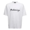 T-Shirt mit Schriftzug-Logo «Weiss/Schwarz» 612966TMVB49040