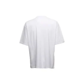 T-Shirt mit Schriftzug-Logo «Weiss/Schwarz» 612966TMVB49040