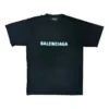 T-Shirt mit verschwommenem Logo «Black Blue» 661705TKVD51070