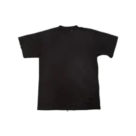T-Shirt mit verschwommenem Logo «Black Blue» 661705TKVD51070