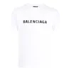 T-Shirt mit verschwommenem Logo «Weiss Schwarz» 661705TKVD59040