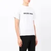 T-Shirt mit verschwommenem Logo «Weiss Schwarz» 661705TKVD59040