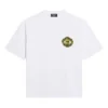 T-Shirt mit Wappen-Logo «Weiss» 612966TLV619000