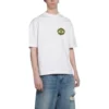 T-Shirt mit Wappen-Logo «Weiss» 612966TLV619000