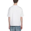 T-Shirt mit Wappen-Logo «Weiss» 612966TLV619000