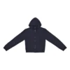 Tab Worn-Out Zip-Up Hoodie «Schwarz» 697949TMVC21151