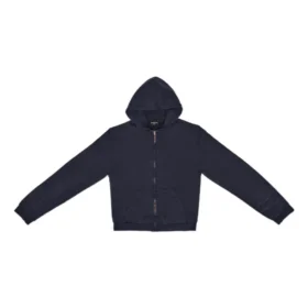 Tab Worn-Out Zip-Up Hoodie «Schwarz» 697949TMVC21151