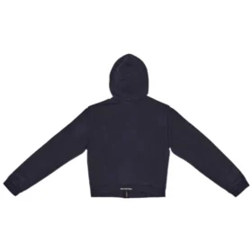 Tab Worn-Out Zip-Up Hoodie «Schwarz» 697949TMVC21151