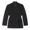 Taillierte Jacke «Black» 773357TNT391000