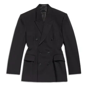Taillierte Jacke «Black» 773357TNT391000