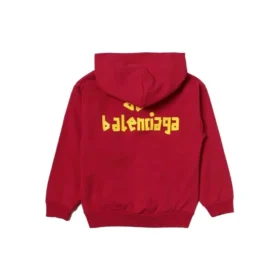 Tape Type Cotton Hoodie «Red» 682019TOVB36400