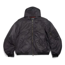 Tape Type Light Kapuzen-Jacke «Black» 791103TPO041000