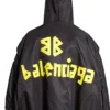 Tape Type Light Kapuzen-Jacke «Black» 791103TPO041000