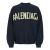 Tape Type-Sweatshirt mit Rundhalsausschnitt «Blue» 744701TOVB14140