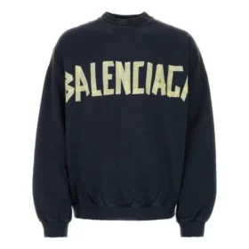 Tape Type-Sweatshirt mit Rundhalsausschnitt «Blue» 744701TOVB14140