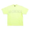 Tape Type T-Shirt, mittlere Passform «Fluo Yellow» 739784TOVA97204